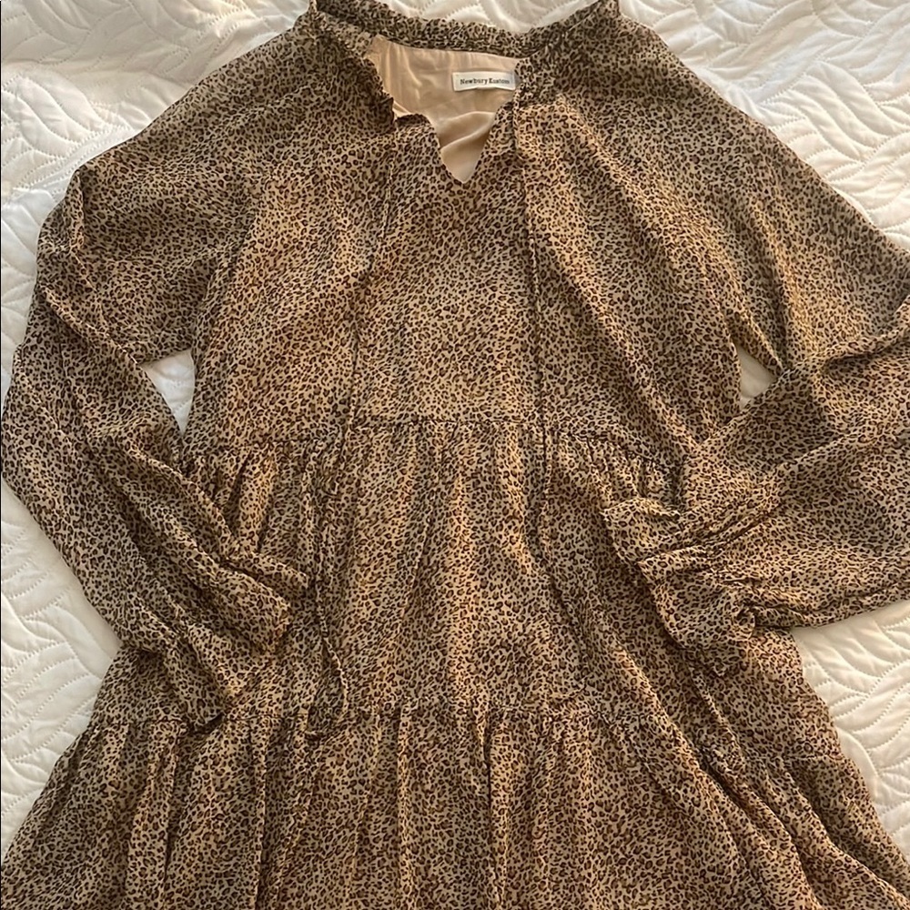 Newbury Kustom Leopard Dress